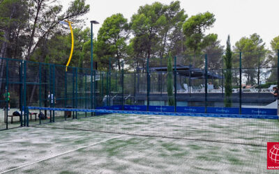 Club Tennis Natació Sant Cugat estrena césped en su pista de pádel nº1