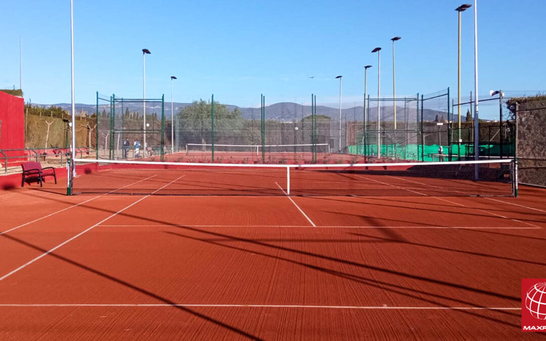 Dos nuevas pistas de tenis de tierra batida en el Club Tennis Reus Monterols