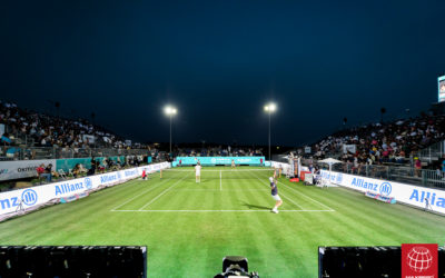 Maxpeed by Enerluxe en la pista central del torneo ATP 250 disputado en el Mallorca Country Club