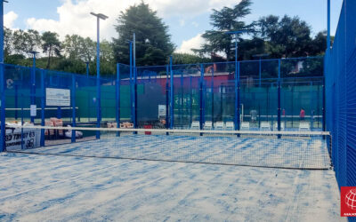 Renovación del césped de la pista de pádel nº3 del Nou Tenis Belulla