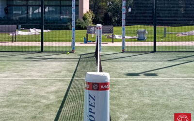 Instalación de protecciones Pádel Pro en Golf Costa Daurada