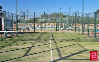 Club Tennis Costa Brava estrena césped en su pista de pádel nº5