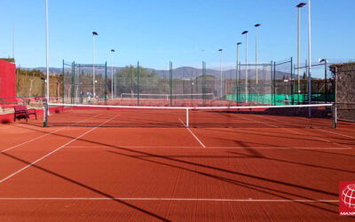 Dos nuevas pistas de tenis de tierra batida en el Club Tennis Reus Monterols
