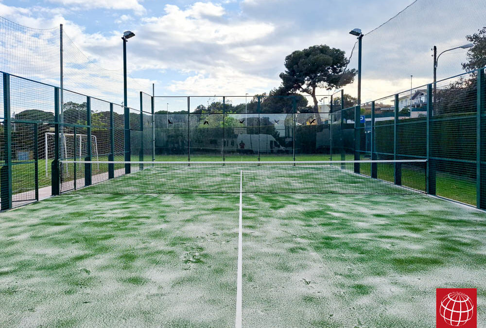 Camping Palamós elige el césped exclusivo Poliflex Pro para la renovación de su pista de pádel