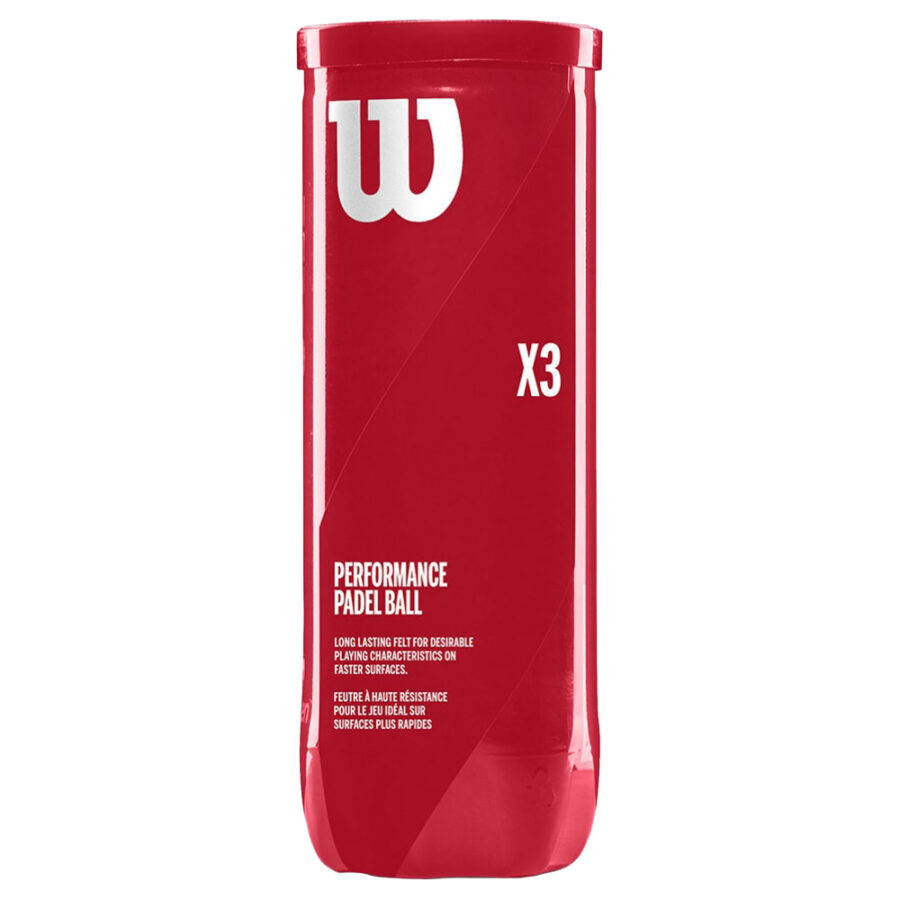Pelota de pádel Wilson Padel X3
