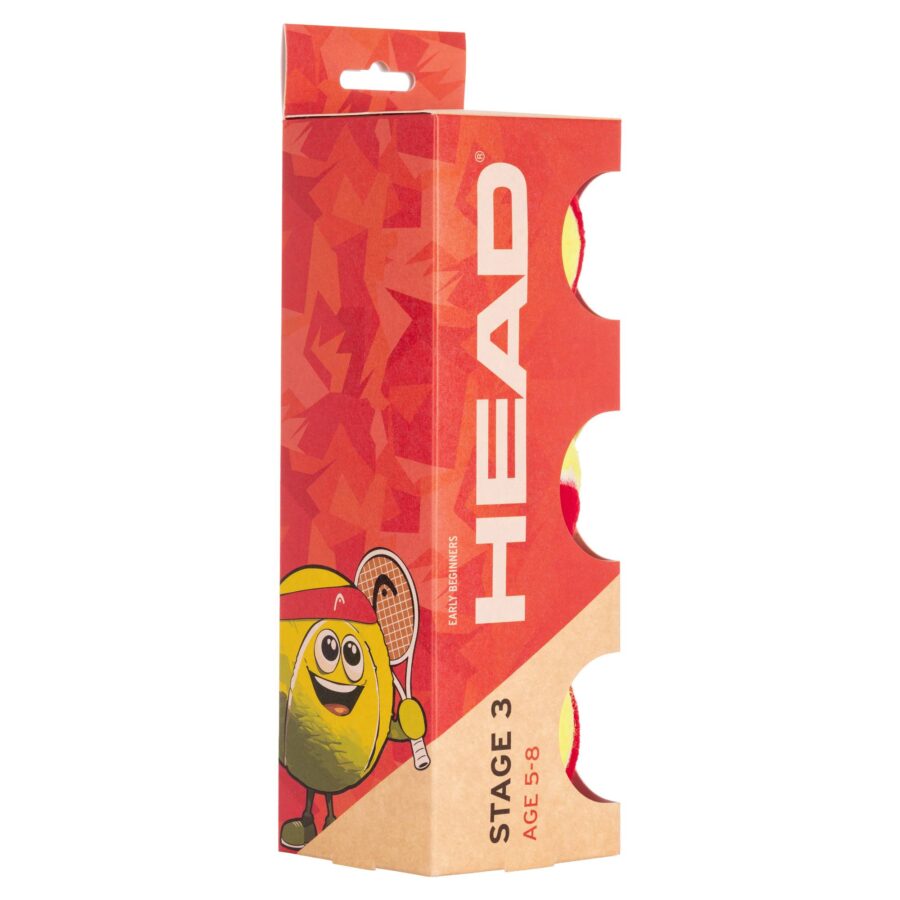 Pelotas de tenis Head Stage 3 Red Caja 48 pelotas