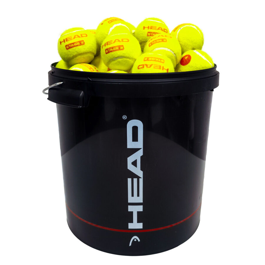 Pelotas de tenis Head Stage 2 Orange Cubo 72 pelotas
