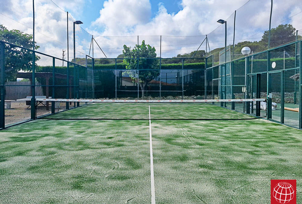 Camping Stel Roda de Berà elige el césped exclusivo Poliflex Pro para la renovación sus pista de pádel nº1