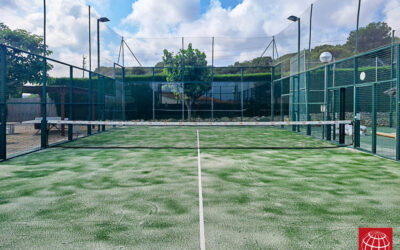 Camping Stel Roda de Berà elige el césped exclusivo Poliflex Pro para la renovación sus pista de pádel nº1