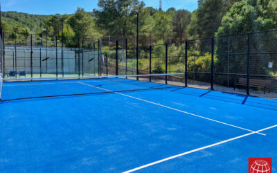Pàdel Canyelles estrena césped Maxpeed Padel Pro Texturizado en su pista de pádel nº1