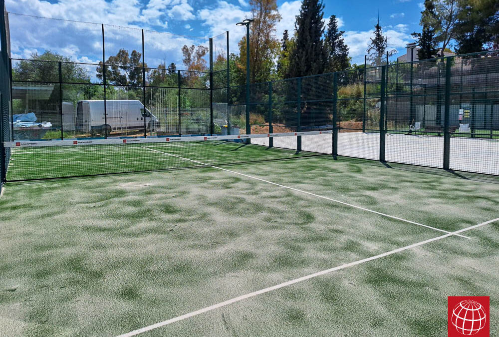 Club Tennis Ribes renueva el césped de su pista de pádel nº1 con el Maxpeed Poliflex Pro