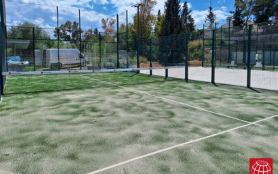 Club Tennis Ribes renueva el césped de su pista de pádel nº1 con el Maxpeed Poliflex Pro