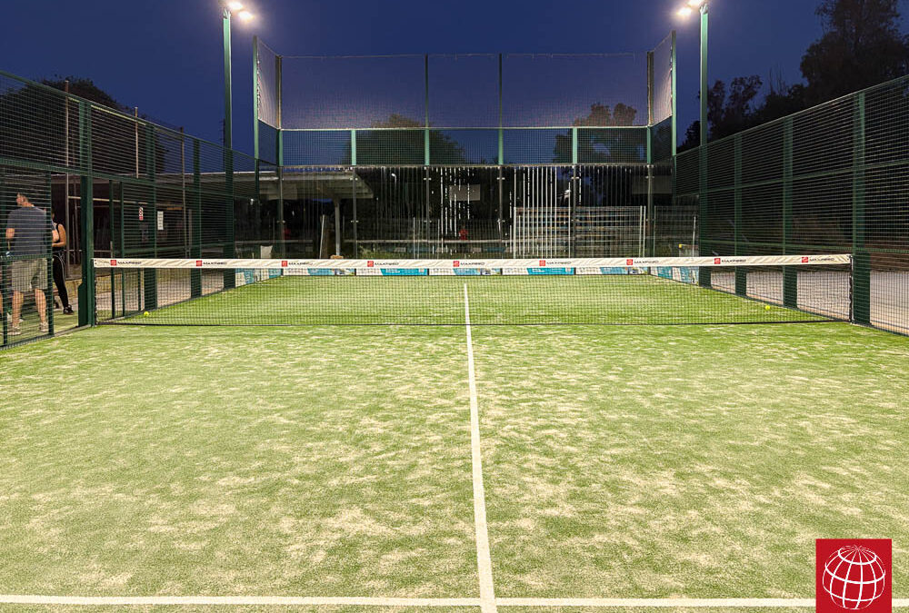Nueva iluminación LED en la pista de pádel nº1 del Club Tennis Ribes