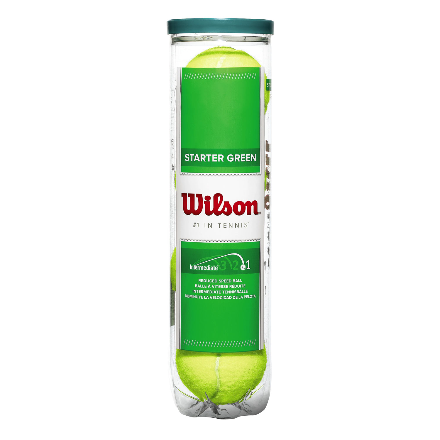 Pelotas de tenis Wilson Starter Play Green B-4