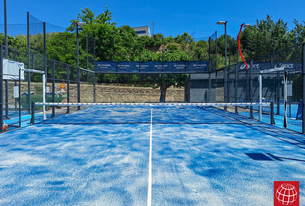 La Riera Pàdel confía en Maxpeed para la renovación del césped su pista de pádel nº2