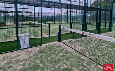 Construcción de dos pistas de pádel MX-150 en el Club Tennis Costa Brava